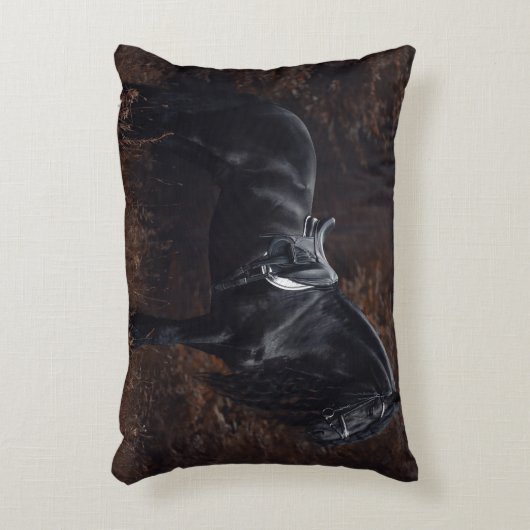 ドレスセージフリジアンスタリオン アクセントクッション (正面(垂直))