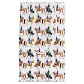 ドレスセージホースアンドライダースクエストリアン抱き枕 スモールペーパーバッグ (正面)