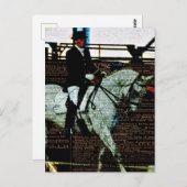 ドレスセージホースアート ポストカード (正面/裏面)