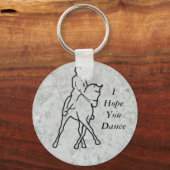 ドレスセージホース&ライダー – ハーフパス キーホルダー (正面)