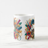 ドレスセージライディングライダーホースマグ コーヒーマグカップ (中央)