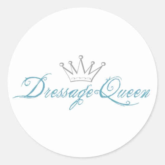 ドレスセージ女王 ラウンドシール (正面)