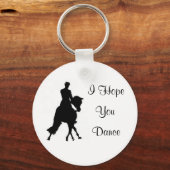 ドレスセージ馬のキーチェーンを踊ってほしい キーホルダー (正面)