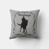 ドレスセージ馬ライダーシルエット クッション (裏面)