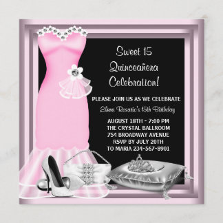 ドレスティエレガントアラピンクキンセアニェラ 招待状