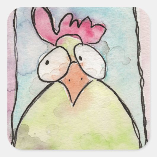 ドレステッカー スクエアシール (正面)