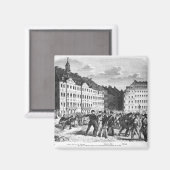 ドレスデンにおける蜂起 マグネット (正面/裏面)