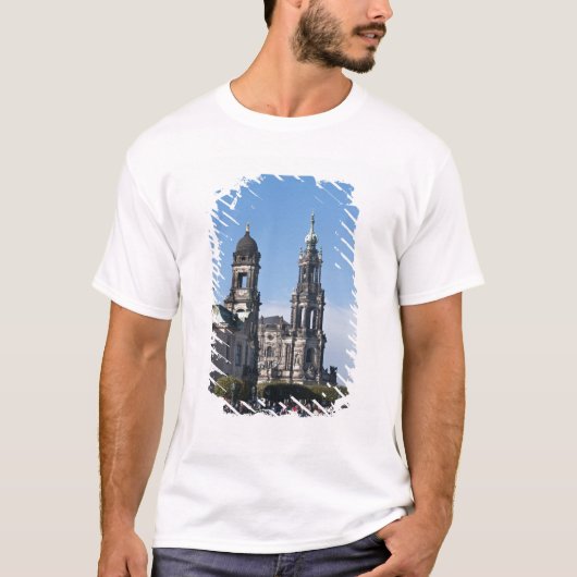 ドレスデンのホーフキルヒェ (宮廷教会) Tシャツ (正面)