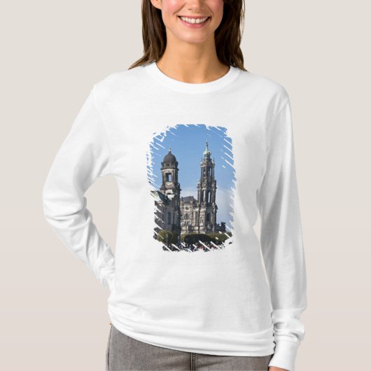ドレスデンのホーフキルヒェ (宮廷教会) Tシャツ (正面)