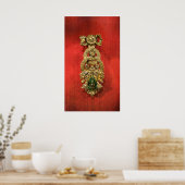 ドレスデングリーンダイヤモンド – ドレスナーグリューナーディアマン ポスター (キッチン)