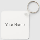 ドレスデンドイツザクセンレトロスカイラインヴィンテージ キーホルダー (裏面)