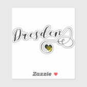 ドレスデンハート国旗 シール (シート)