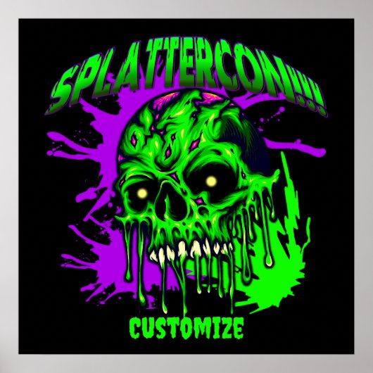 ドレスデンファンSplatterCon ポスター (正面)