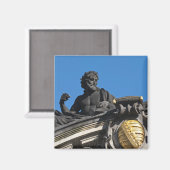 ドレスデン王室の芸術院彫刻 マグネット (正面/裏面)