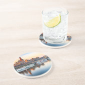 ドレスデン砂岩 飲み物コースター コースター (側面)