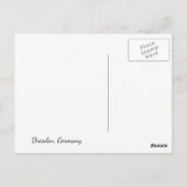 ドレスデン・スカイ ポストカード (裏面)