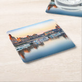 ドレスデン スクエアペーパーコースター (アングル)