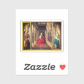 ドレスデン・トリプチチ(by Jan van Eyck, 1437) シール (シート)