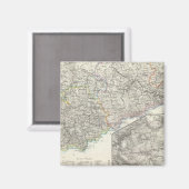 ドレスデン・ドイツ，ザクセン マグネット (正面/裏面)