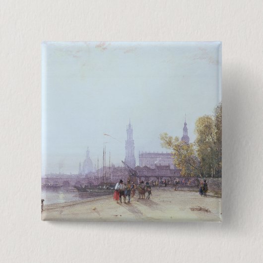 ドレスデン 缶バッジ (正面)