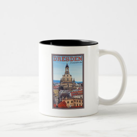 ドレスデン- Frauenkirche ツートーンマグカップ (右)