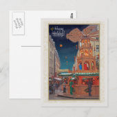 ドレスデン – Weihnachtspyramide - HH W ポストカード (正面/裏面)