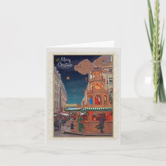 ドレスデン- Weihnachtspyramide - MC W シーズンカード (正面)