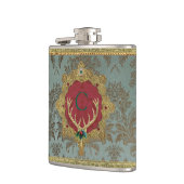 ドレスデン'Lordly' 6オズ。フラスク フラスク (左)