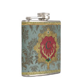 ドレスデン'Lordly' 6オズ。フラスク フラスク (右)