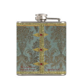 ドレスデン'Lordly' 6オズ。フラスク フラスク (裏面)