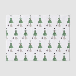 ドレスファッショントピアリージンジャージャールラッピング紙 薄葉紙