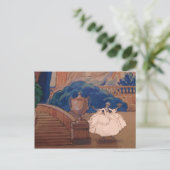 ドレスファッションプレート～アールデコフランスのヴィンテージ ポストカード (スタンド正面)