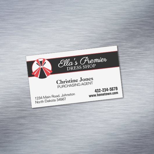 ドレスブティック マグネット名刺 (インサイチュ)