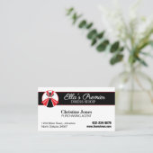 ドレスブティック 名刺 (スタンド正面)