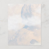 ドレスブライダルシャワーゲームクラウドを推測9 チラシ (裏面)