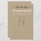 ドレスブライダルシャワー (正面/裏面)