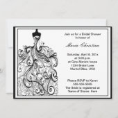 ドレスブライ結婚ダルシャワーの招待 招待状 (正面)