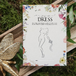 ドレスプレスフローラブライダルシャワーゲーム