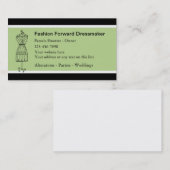 ドレスメーカーの名刺 名刺 (正面/裏面)