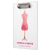 ドレスメーカーシームストレステーラー衣料マネキンCl クリップボード (左)