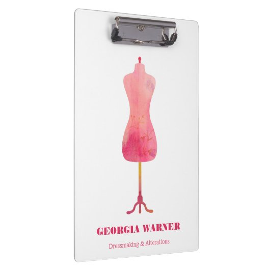 ドレスメーカーシームストレステーラー衣料マネキンCl クリップボード (右)