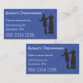 ドレスメーカーテーラーユーザー独自の簡単汎用バスを作成 名刺 (正面/裏面)