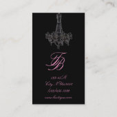 ドレスメーカーマネキン裁縫ファッションデザイナー 名刺 (裏面)