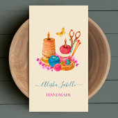 ドレスメーカー手作りシーストレス裁縫針 名刺