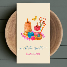 ドレスメーカー手作りシーストレス裁縫針 名刺