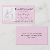 ドレスメーカー3のデザイン2の名刺 名刺 (正面/裏面)