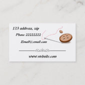 ドレスメーカー 名刺 (裏面)