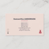 ドレスメーカー 名刺 (裏面)