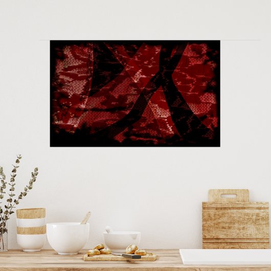 ドレスレース ポスター (キッチン)