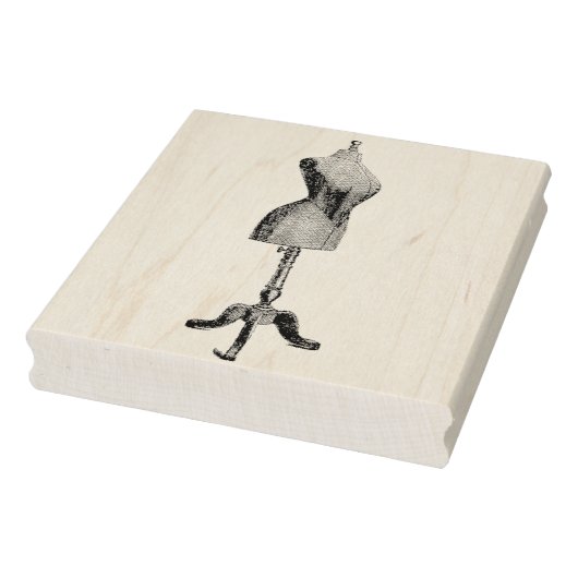 ドレス型枠ヴィンテージラバーアートスタンプ ラバースタンプ (スタンプ)